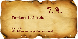 Torkos Melinda névjegykártya